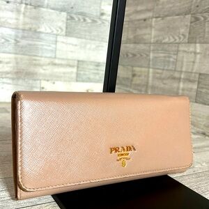Prada long wallet rare EUC